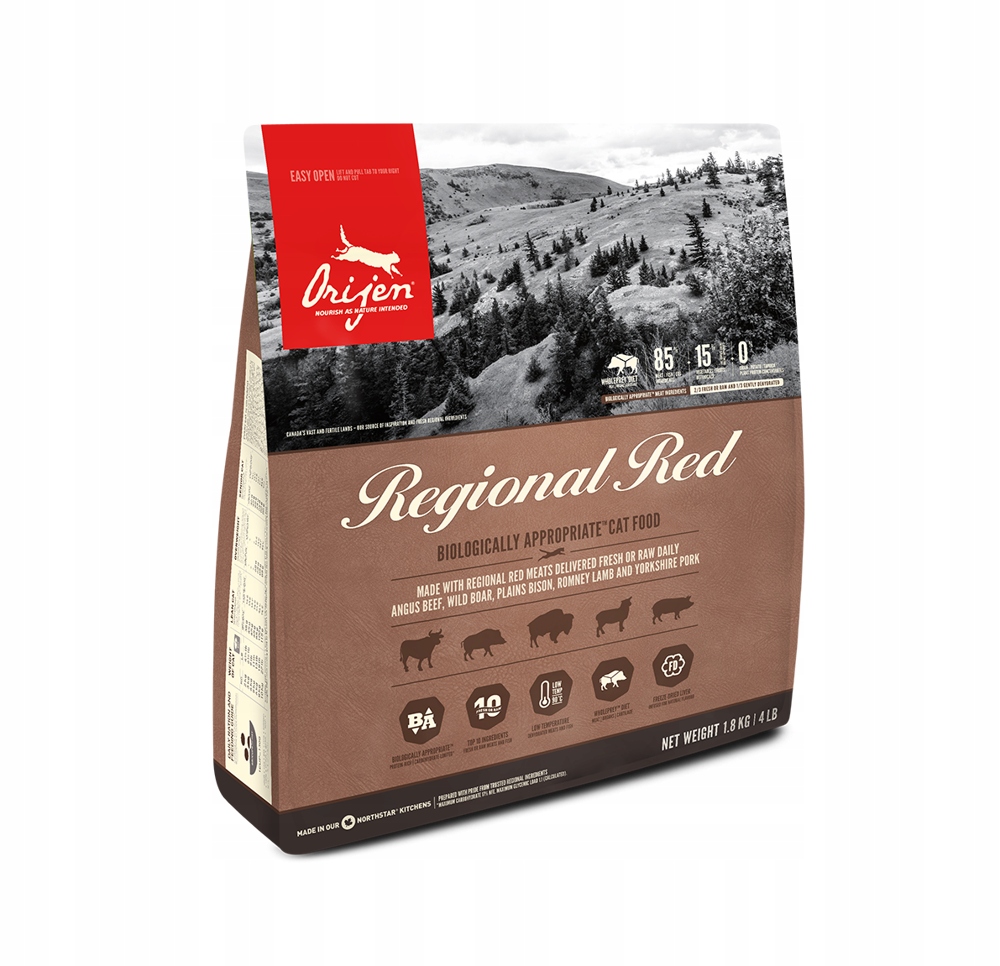 Levně Suché krmivo pro kočky Orijen Flavour Mix 1,8 kg