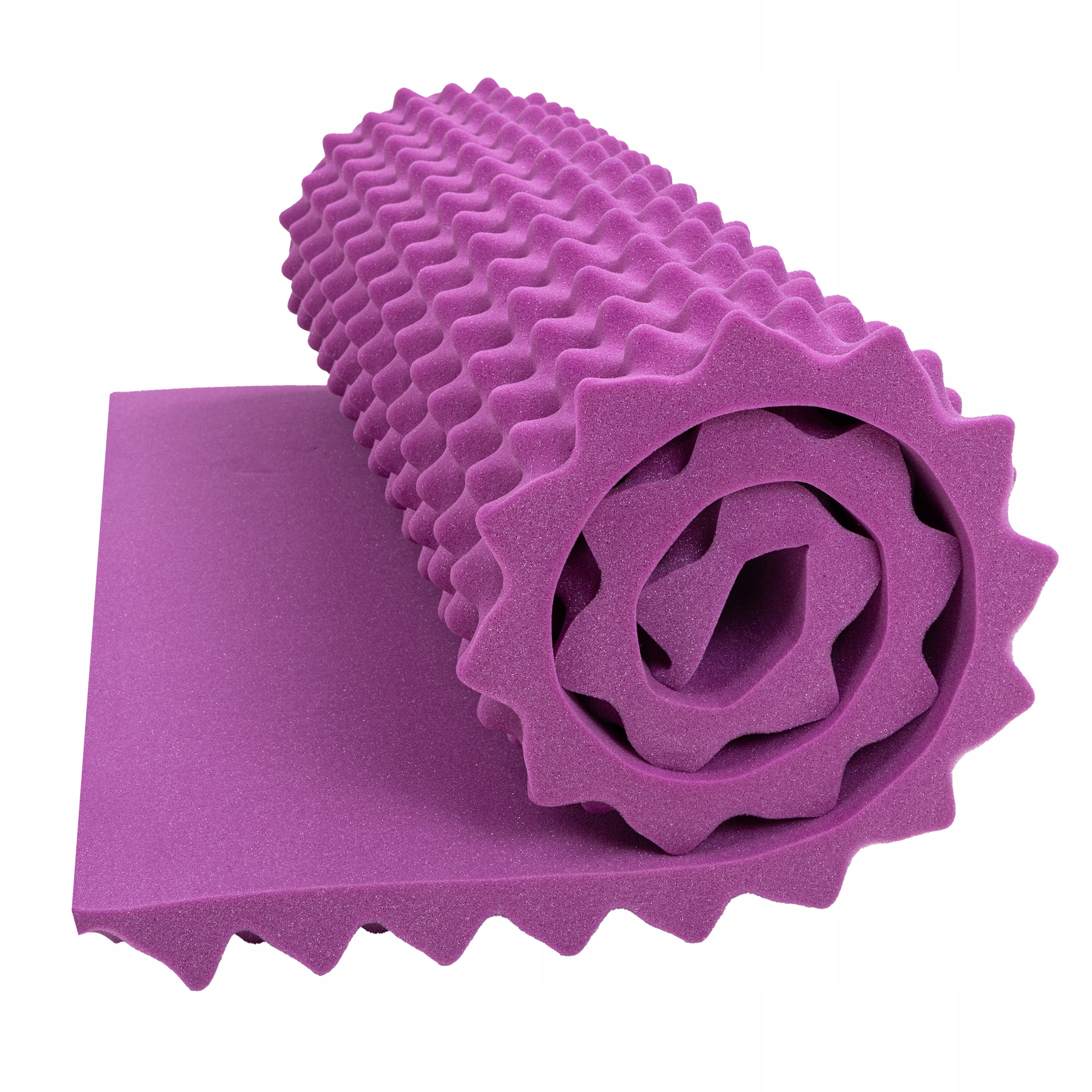 Akustická deska Fala fialová eliminující zvuky odrážející se od stěn 5 cm