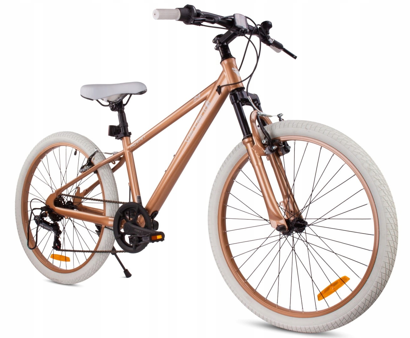 Rower Verdant Rowan Shox 24 Cali Cappucino 0302952 Wersja 2025r