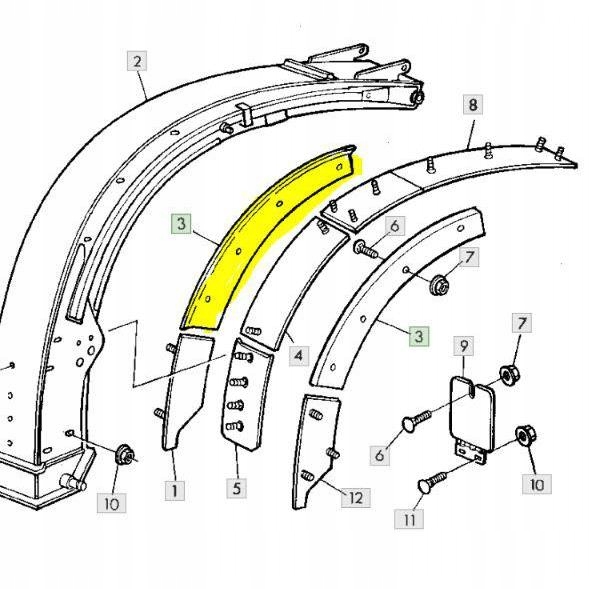 Робочий лист JOHN DEERE Z65657 Z65657 RT
