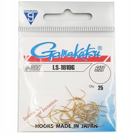 Haczyk LS-1810G Hooks Gold #14 Gamakatsu