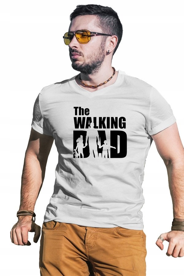 

Koszulka dla taty The Walking Dad na prezent 3XL