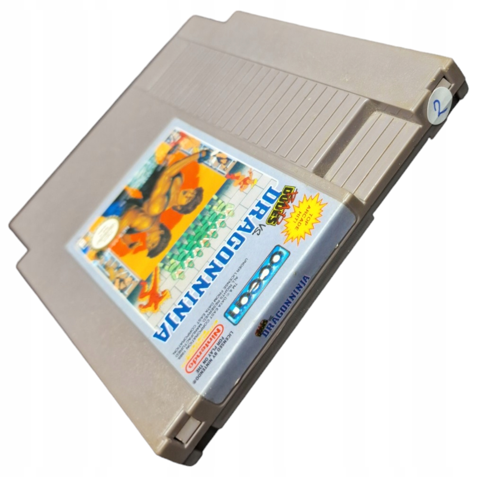 Gra BAD DUDES VS DRAGONNINJA Nintendo NES #2 Platforma Nintendo NES