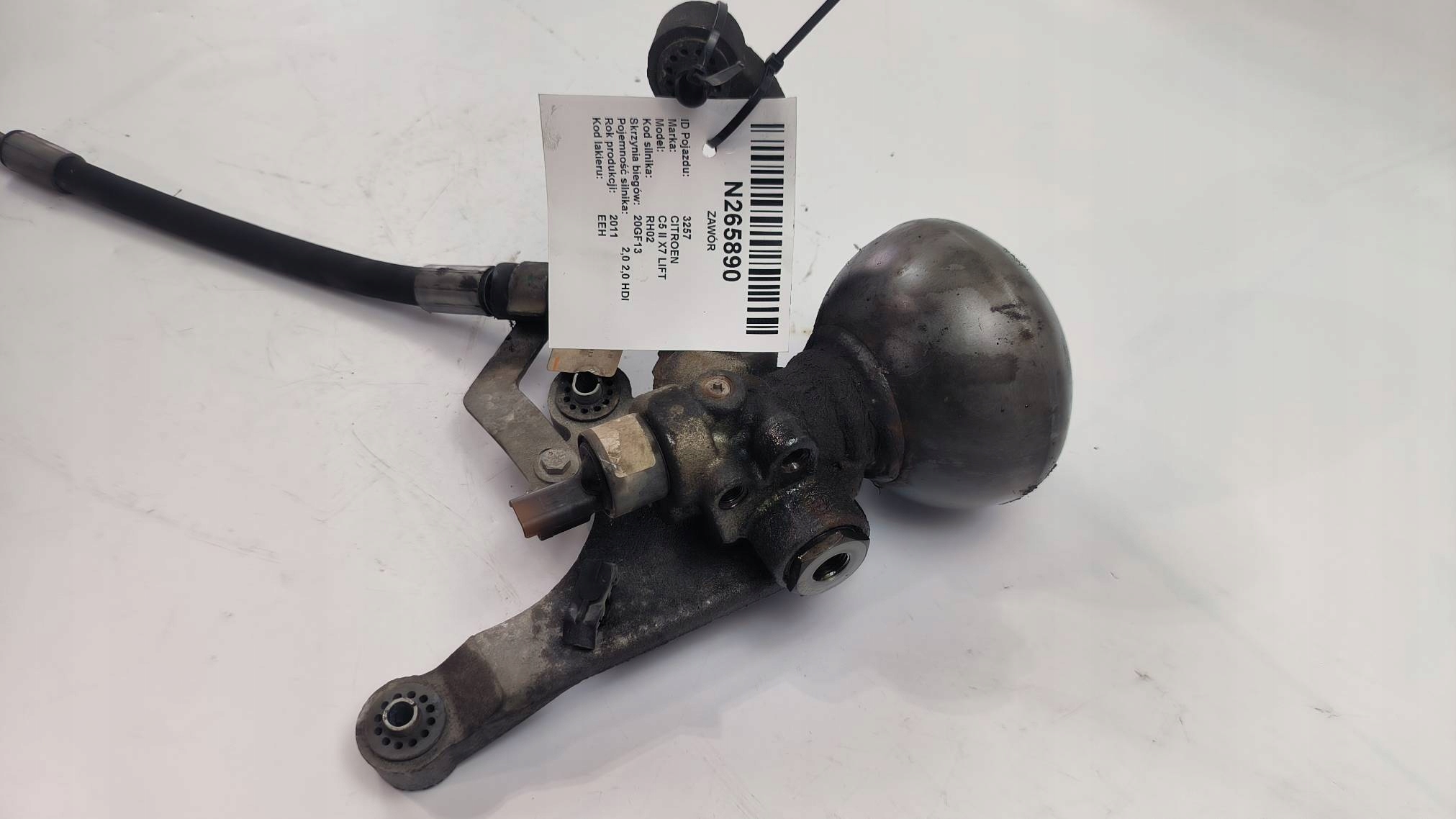 Sensor SFERA GRUSZKA Achsträgers 9657351680 CITROEN C5 II X7 LIFT