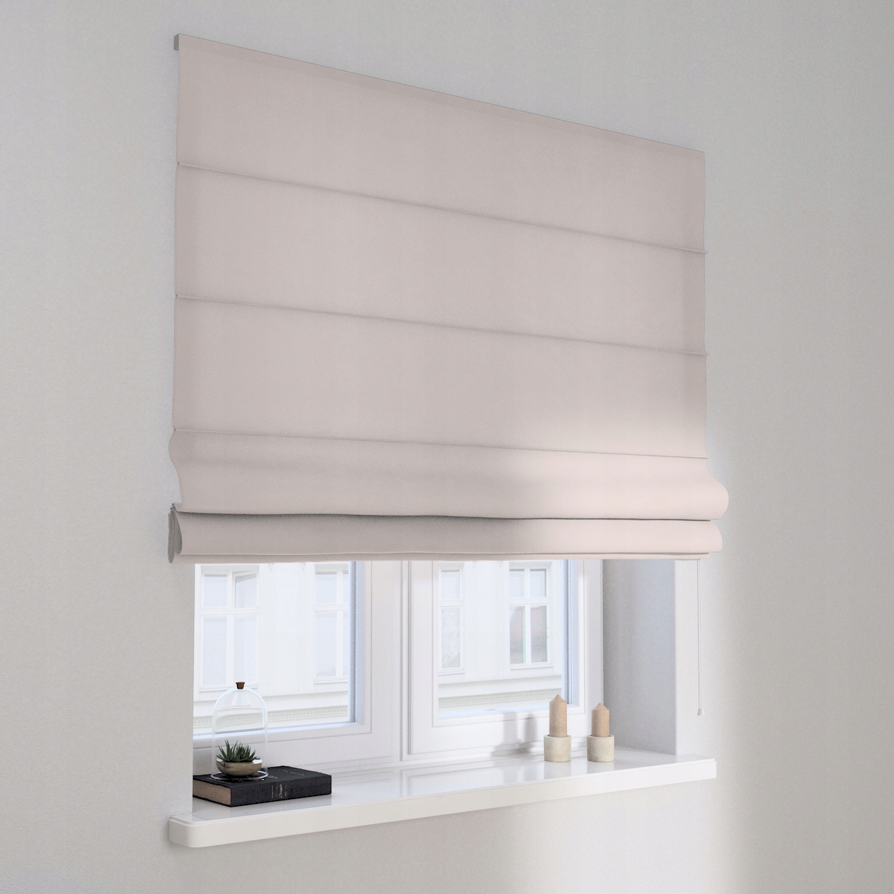 Hotová římská roleta Capri 120 x 180 cm bílá