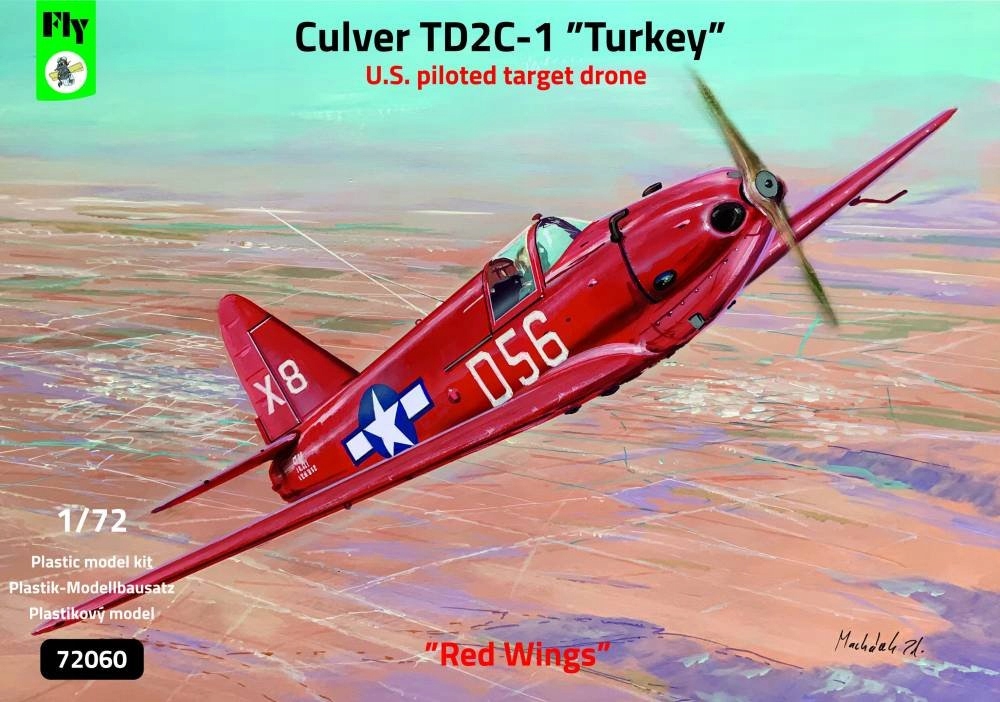 Culver TD2C-1 'Turkey' Red Wings (2x camo) Fly 72060 1:72