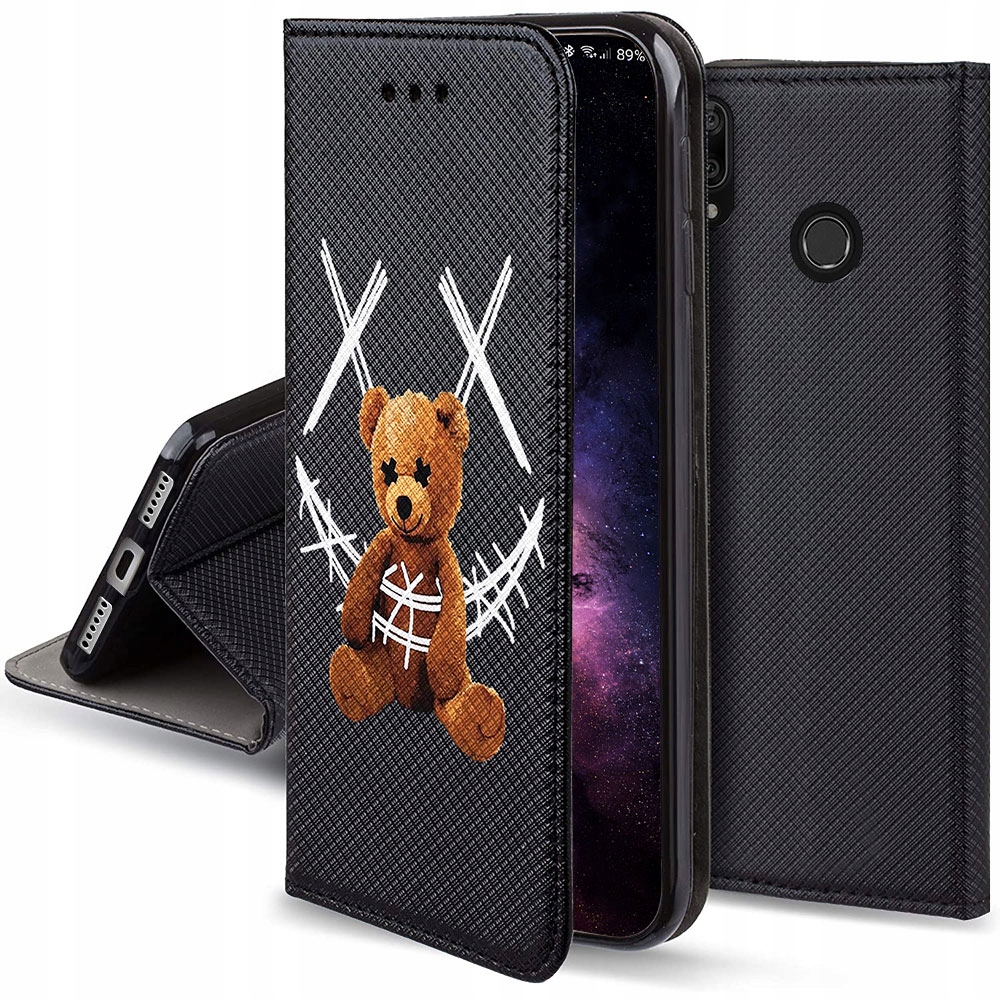 

Etui Magnet Teddy do Huawei Y7 2019 Szkło