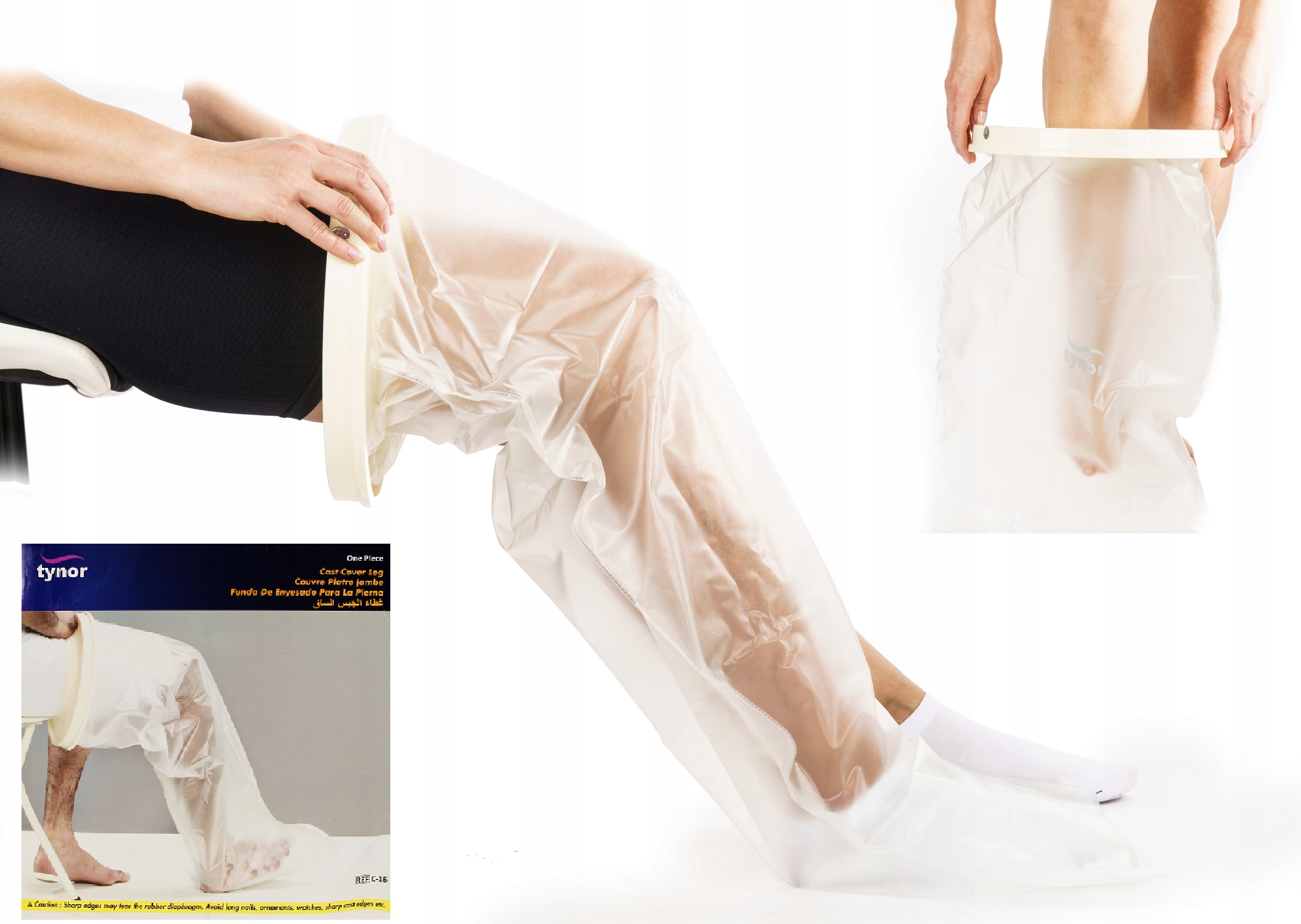 

Wodoodporna Oslona Gipsu Nogi Ochraniacz Kapielowy