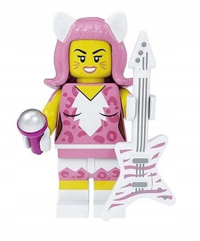 

Klocki figurka Cat Girl Singer