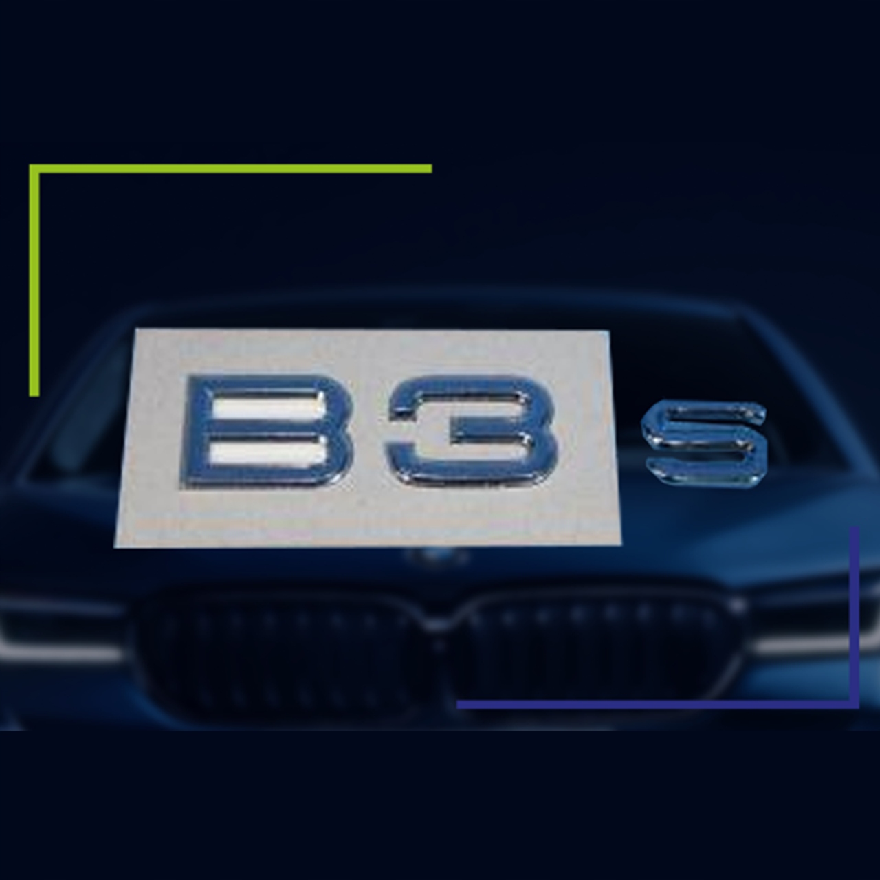 Originálny emblém Alpina B3 S