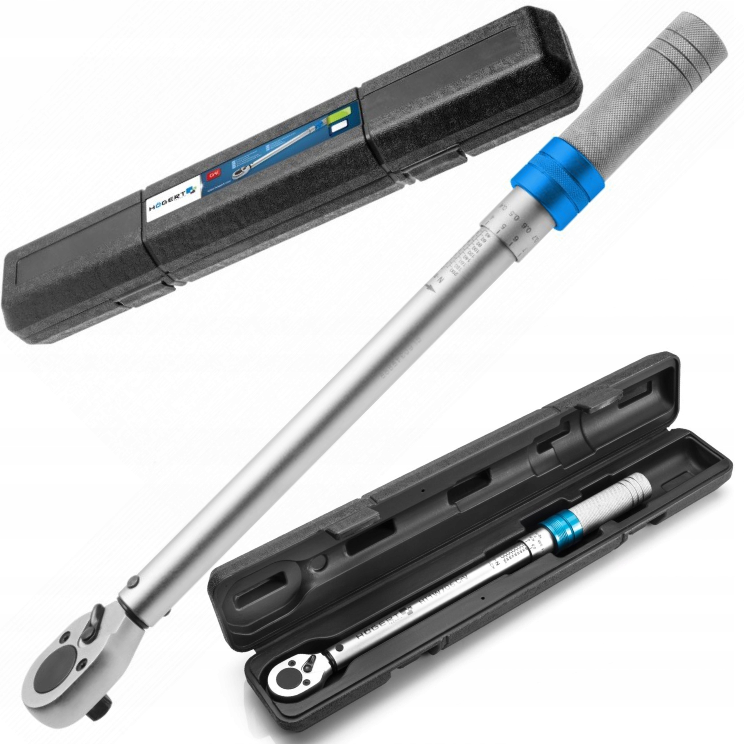 

Hogert HT1W706 Klucz Dynamometryczny 1/2'' 20-110N