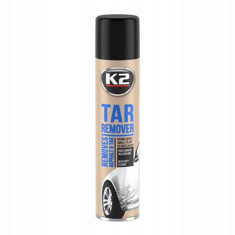

K2 Tar Remover 300ML Usuwa Asfalt Smołę Naklejki