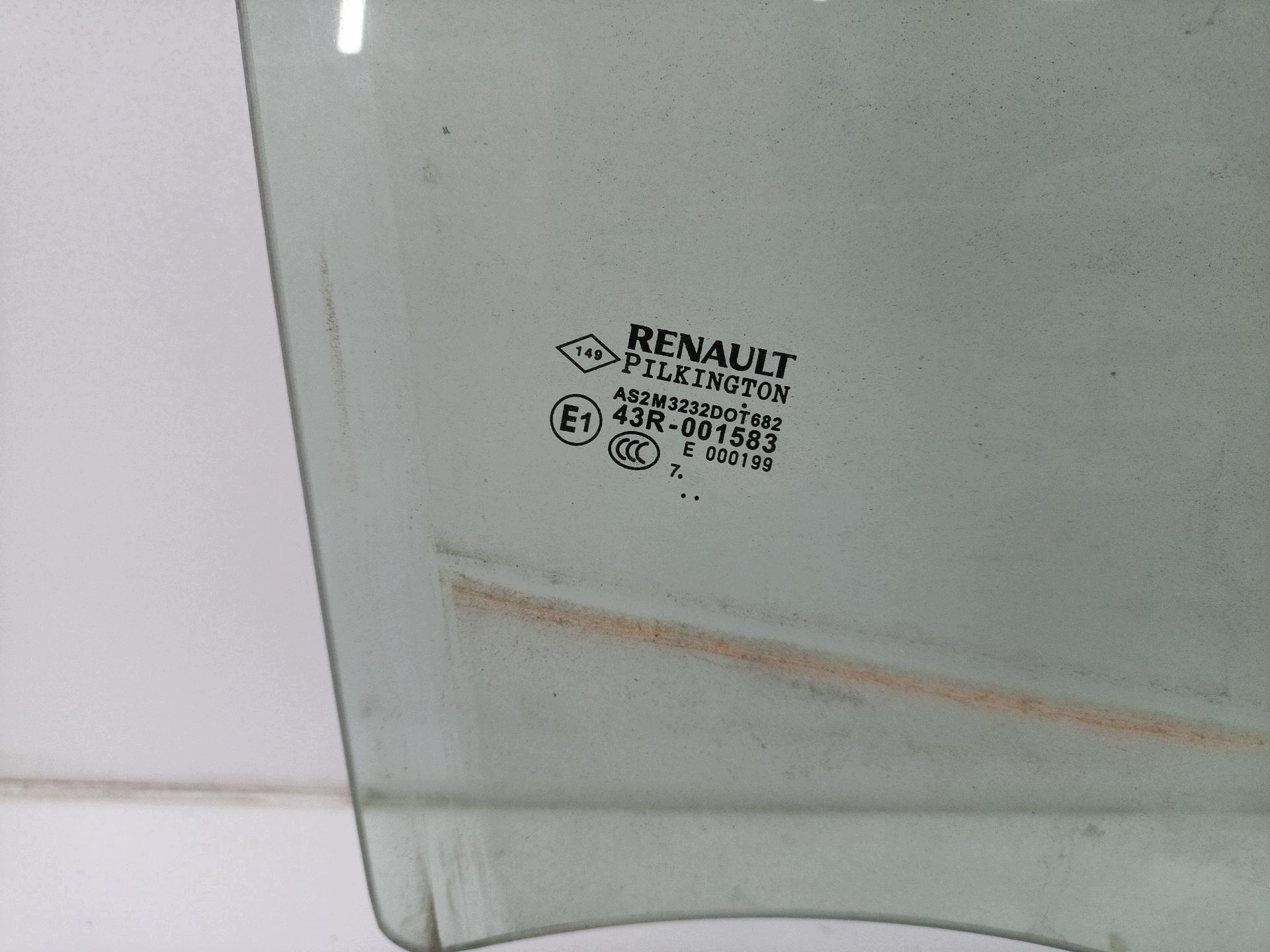 window door rear part right side Renault Captur 2016 43R-001583