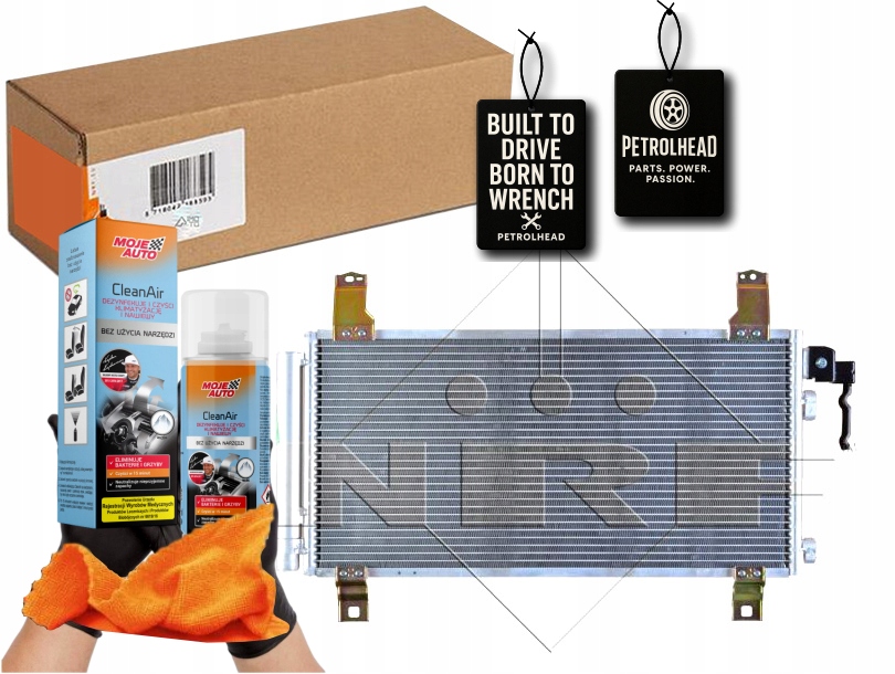 Kondenzátor Klimatizace Mazda 6 1.8-2.3 01.02-02.08 Č. #Petrolhead Pro+ Kit9