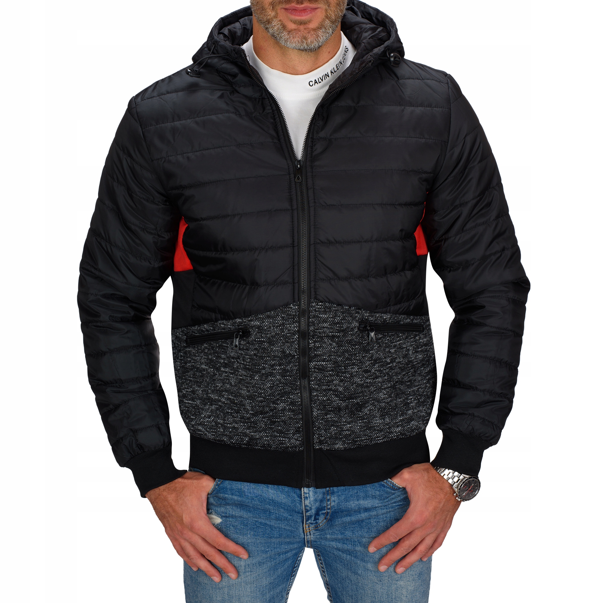 

TY19 roz. M Ocieplana Bluza / Kurtka Z Kapturem