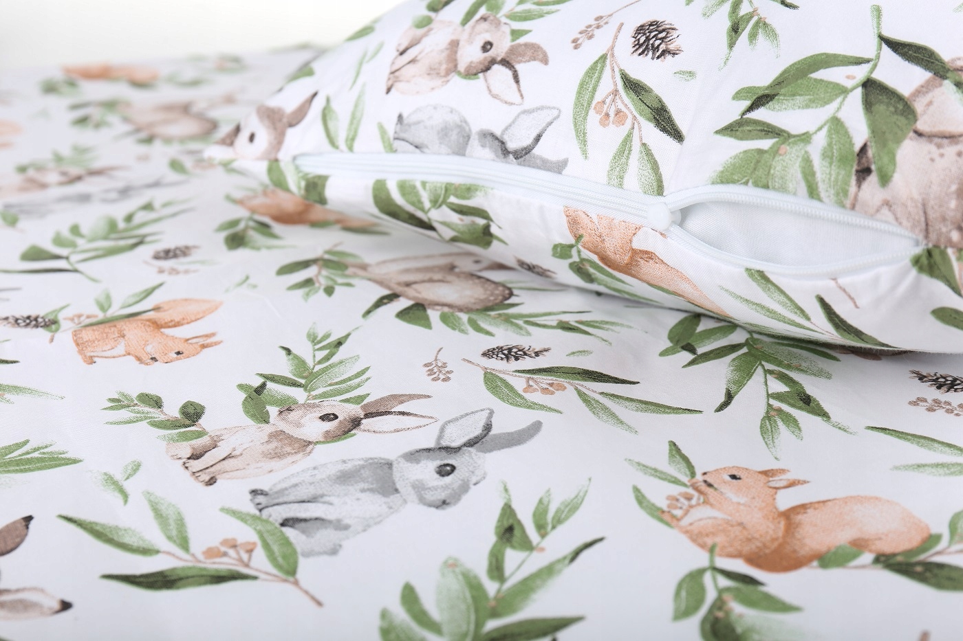 POŚCIEL 100x135 cm DO ŁÓŻECZKA DZIECIĘCA NIEMOWLĘCA 2EL BABYMAM Długość kołdry 135 cm