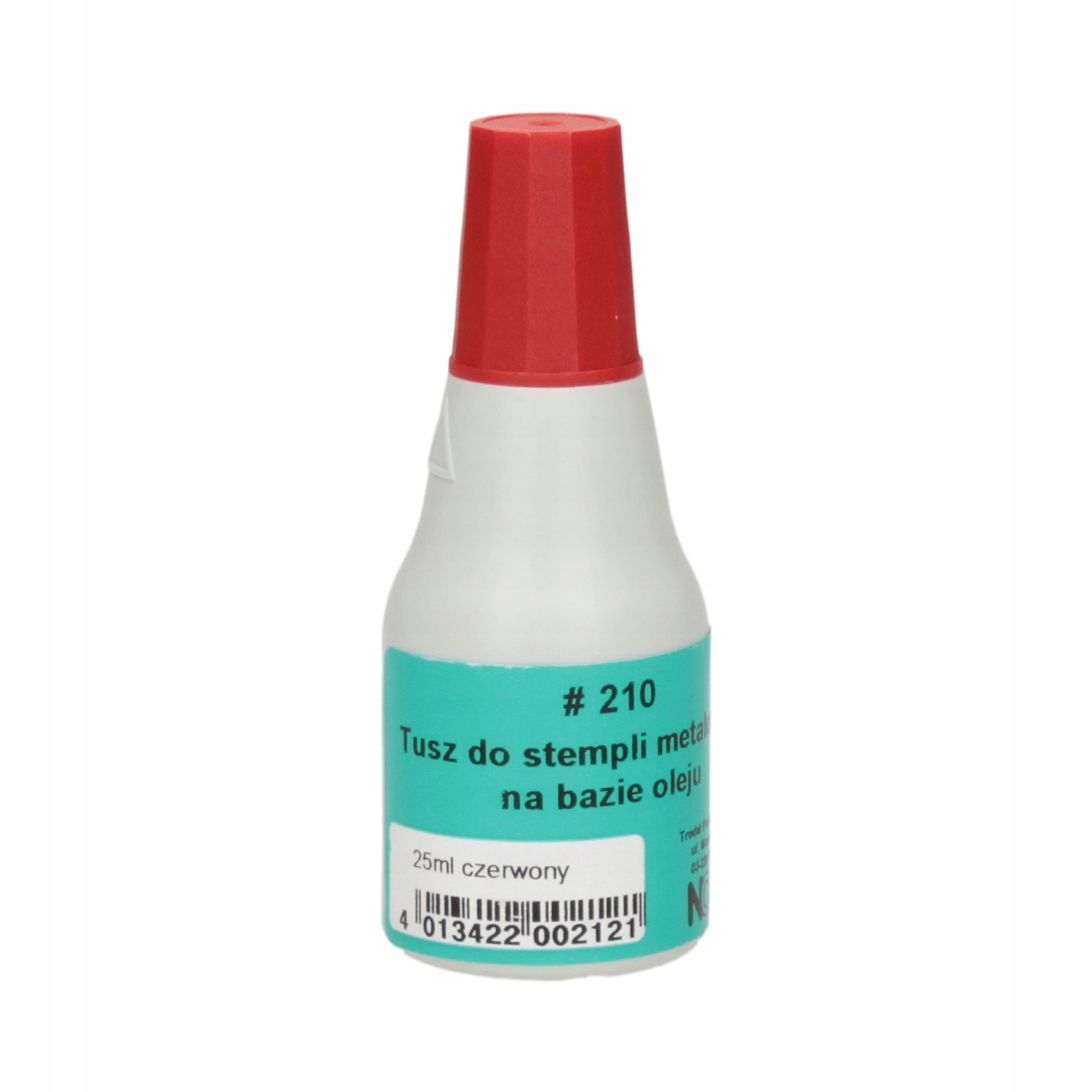 

Tusz do stempli metalowych 25ml czerwony Noris 210