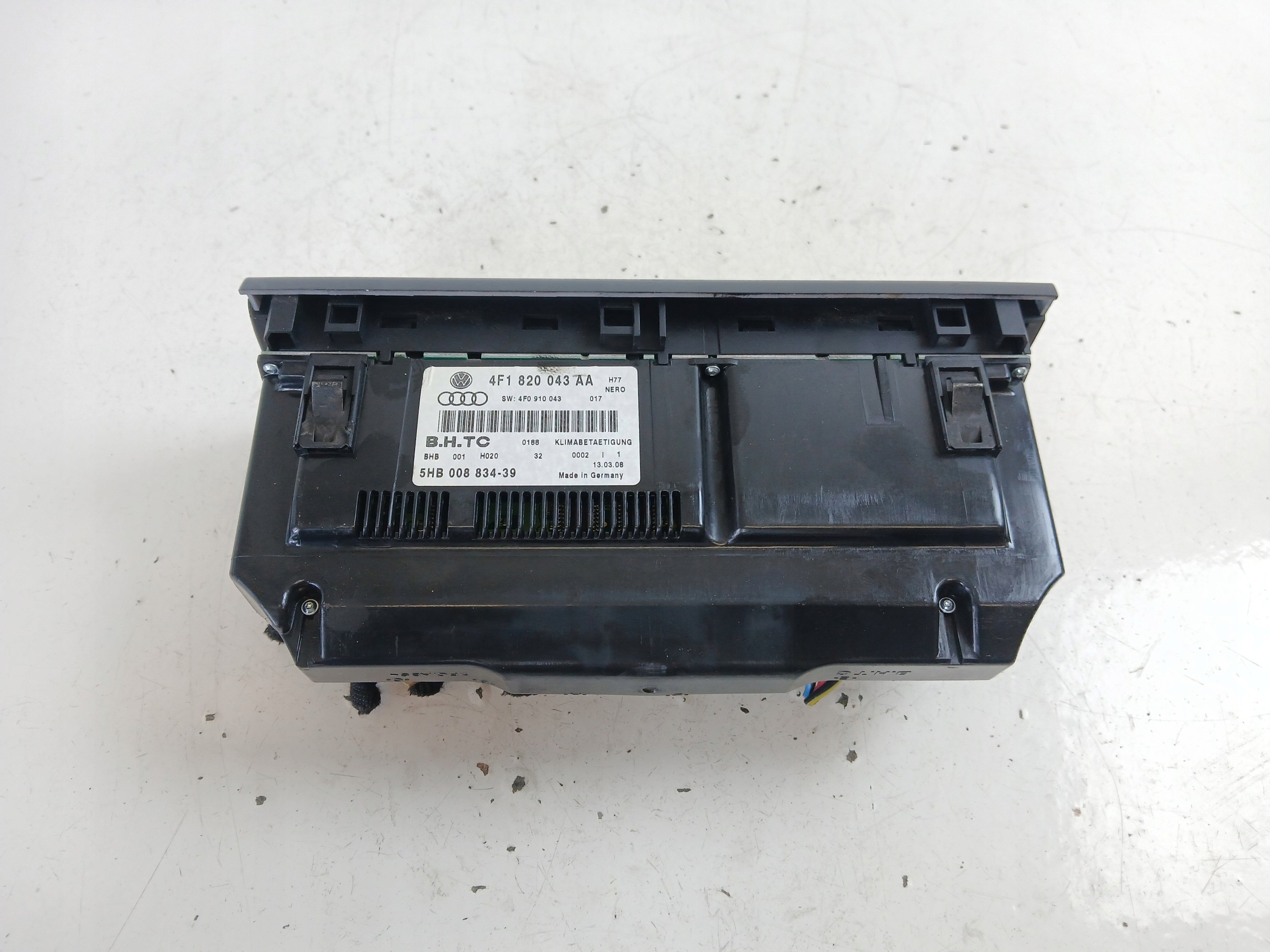 AUDI A6 C6 Unite commande clima Bouches buses 4F1820043AA
