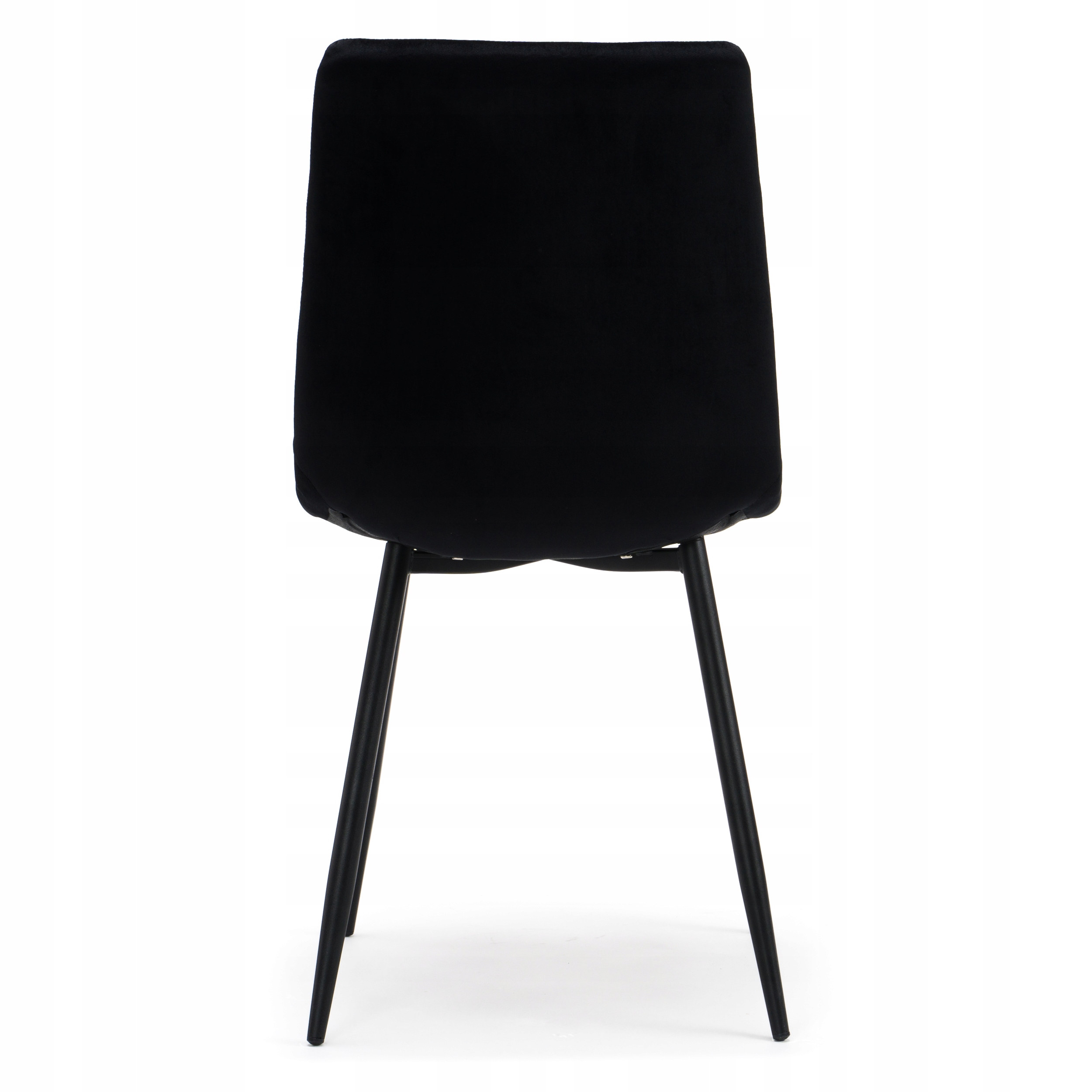 KRZESŁO TAPICEROWANE PIKOWANE WELUROWE DO SALONU JADALNI PARMA Głębokość mebla 55 cm