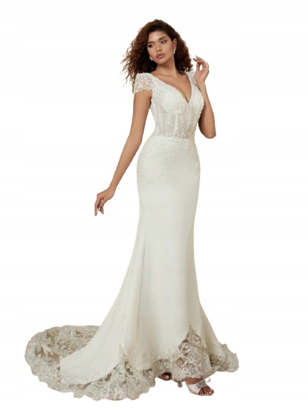 Shein S Krajkou A Výstřihem Do Špičky, Velikost 42/44 1 Eh