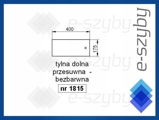 sklo Steyr 8060 8070 8080 8090 8100 zadní spodní