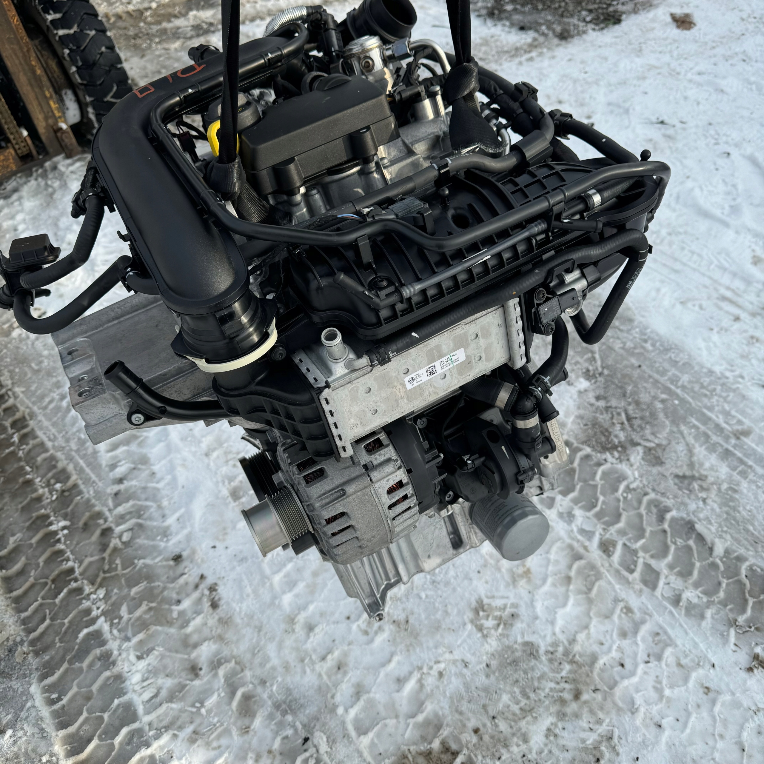 engine MOTOR complete VW VOLKSWAGEN DLA 1.0 TSI