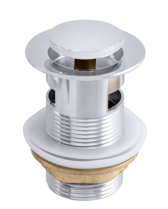 Klik klak do umywalki mały z przelewem