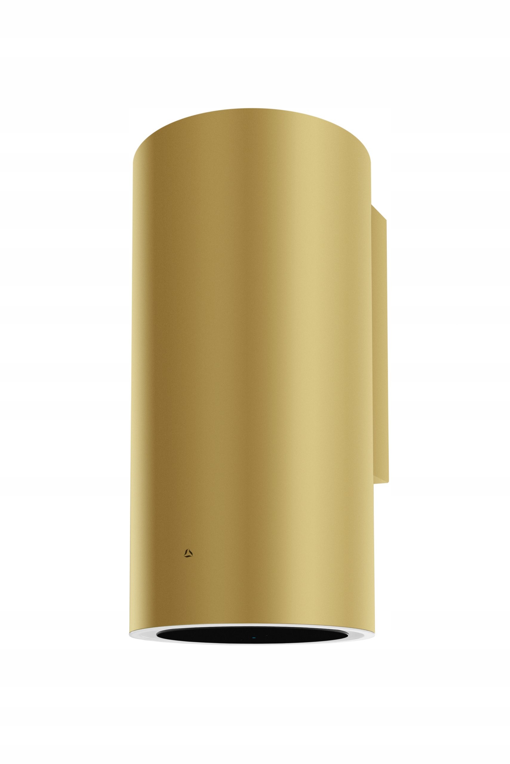 Okap przyścienny złoty 38 cm Led gesty 560 m3 h Ciarko Tubus CDP3801Z