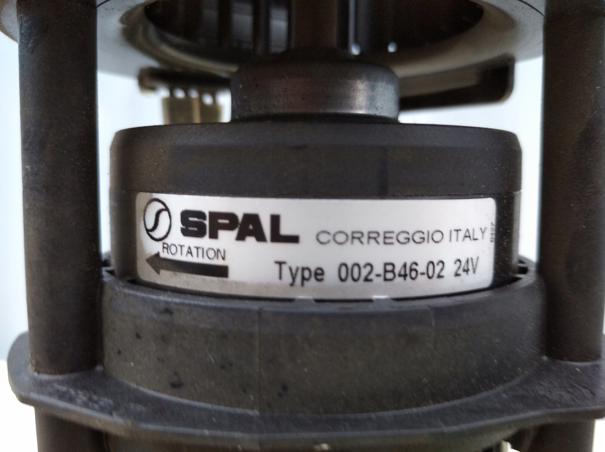 Dmuchawa Wentylator Spal 002 B46 02 24V Machine type Other