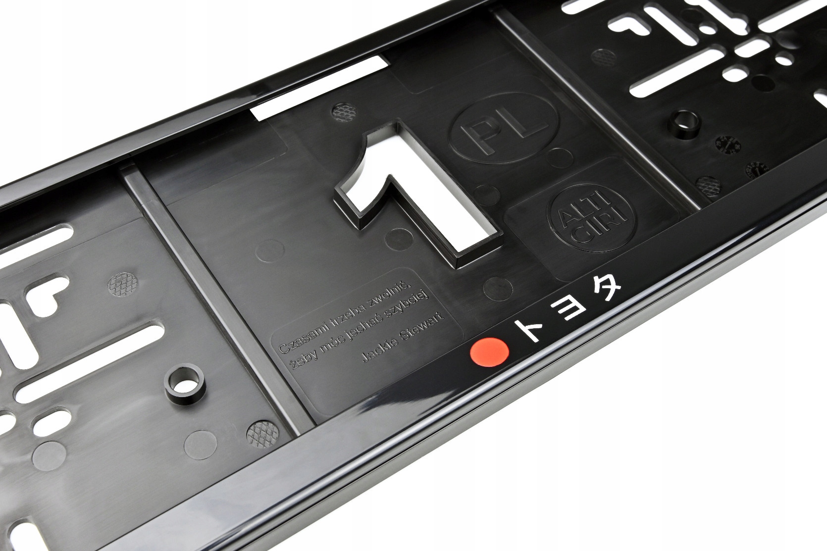 Alti Giri Ramka ramki tablicy rejestracyjnej do Toyota 2 szt.