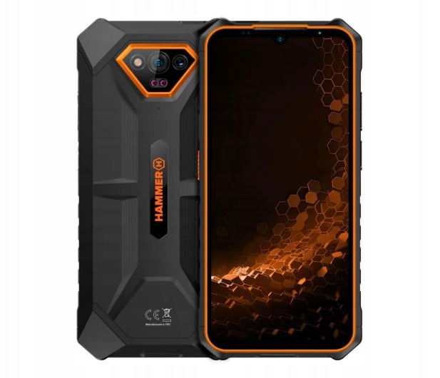 Smartfon myPhone Hammer Iron V Pomarańczowy
