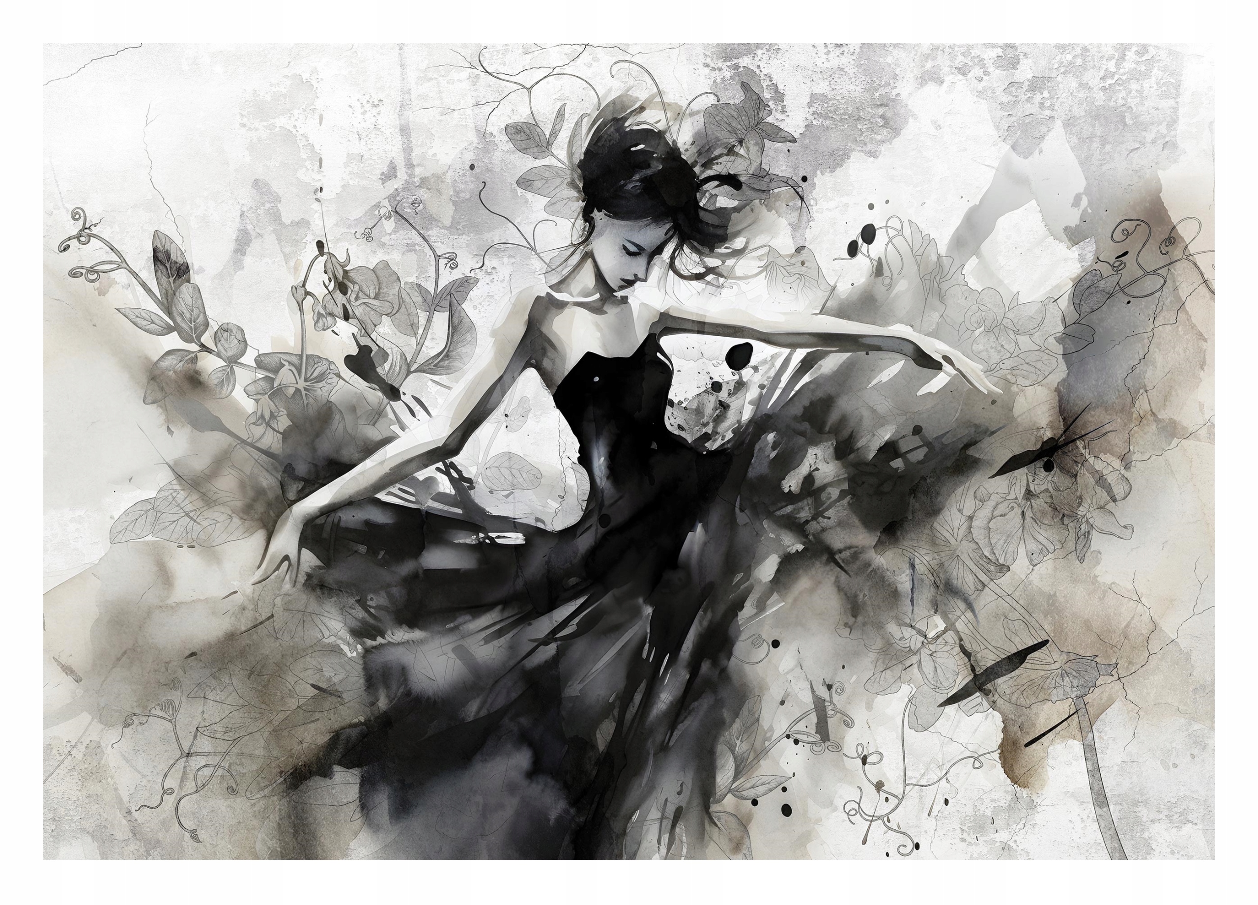 Fototapeta Baletka Žena Imitace zdi 312x219