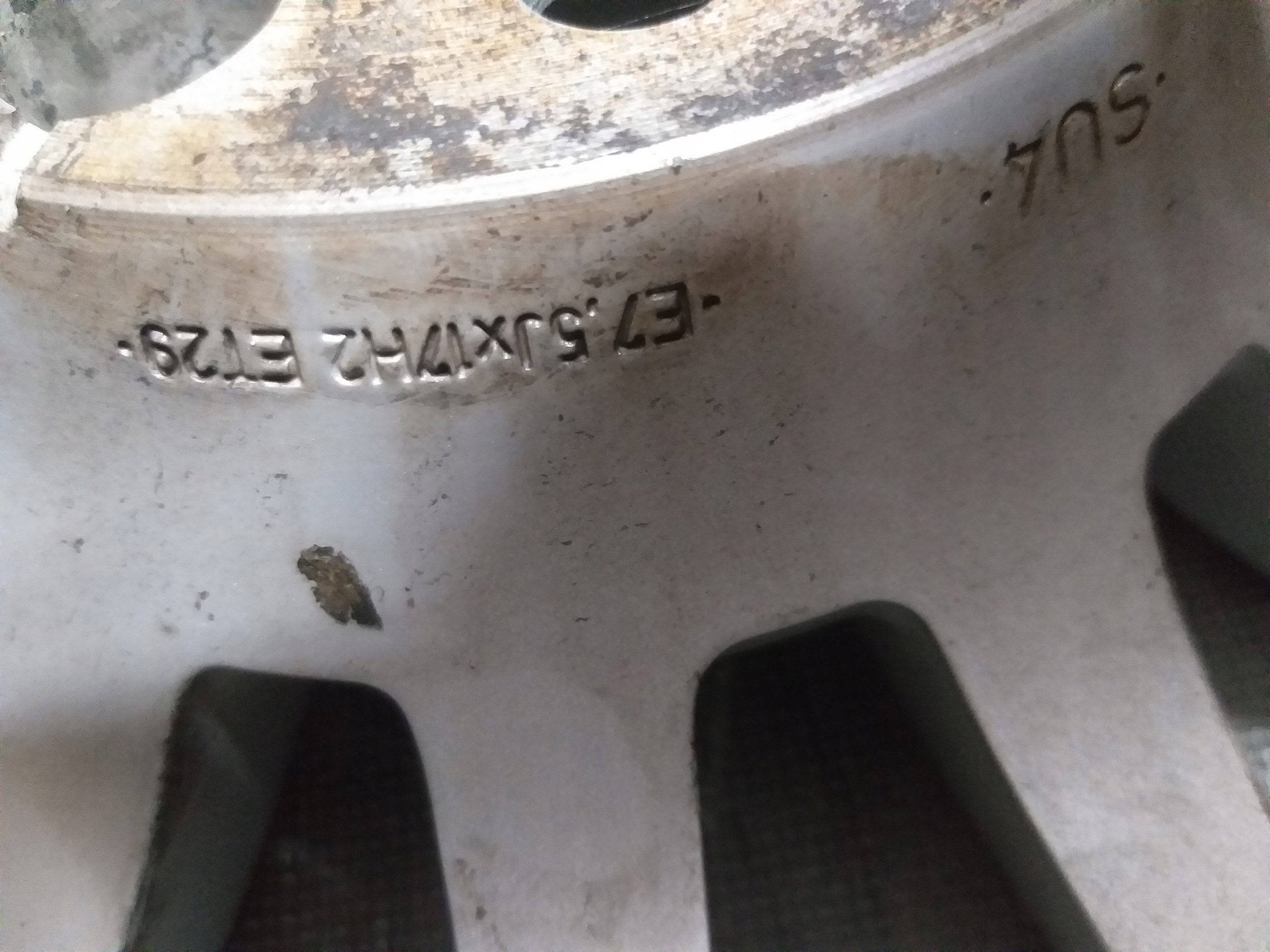 disk hliníkový AUDI A4 B9 5X112 7,5J 17" ET29 8W0601025AE