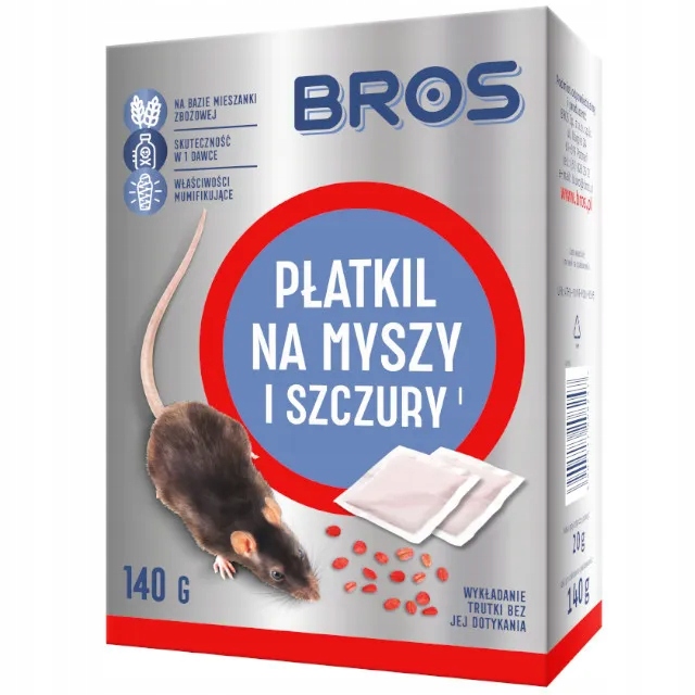 

Bros Płatki na myszy i szczury, 100 g