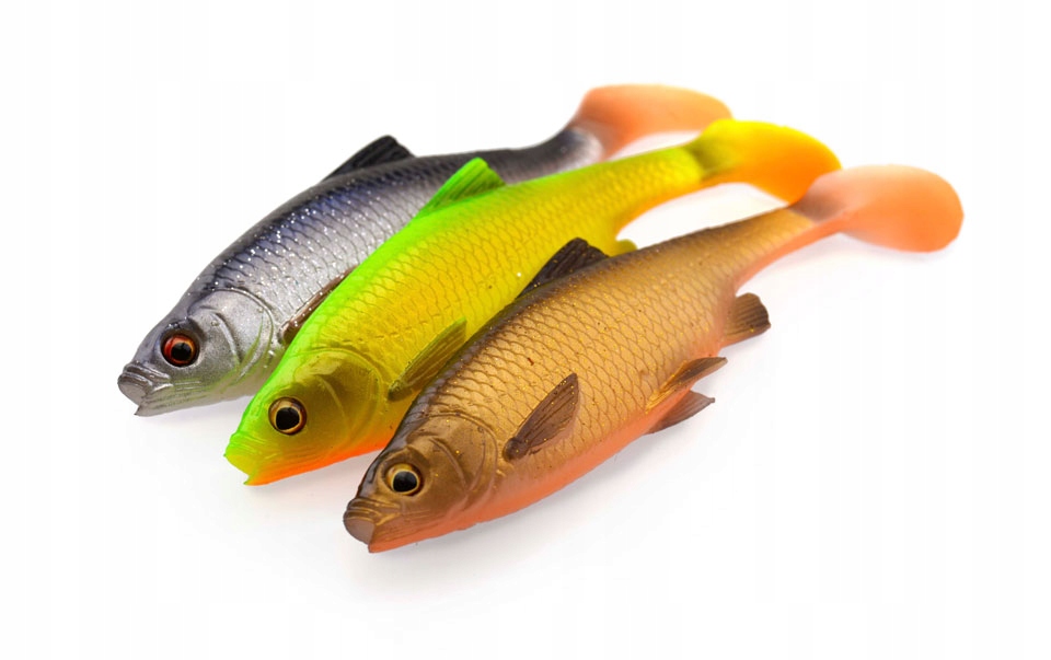 JAK ŻYWA RYBA SG 3D Roach PaddleTail 10cm 10g GDF Rodzaj ripper