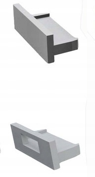 2x Zaślepka do PROFIL PCV nawierzch taśm LED 1kpl Kod producenta B0027, B0028