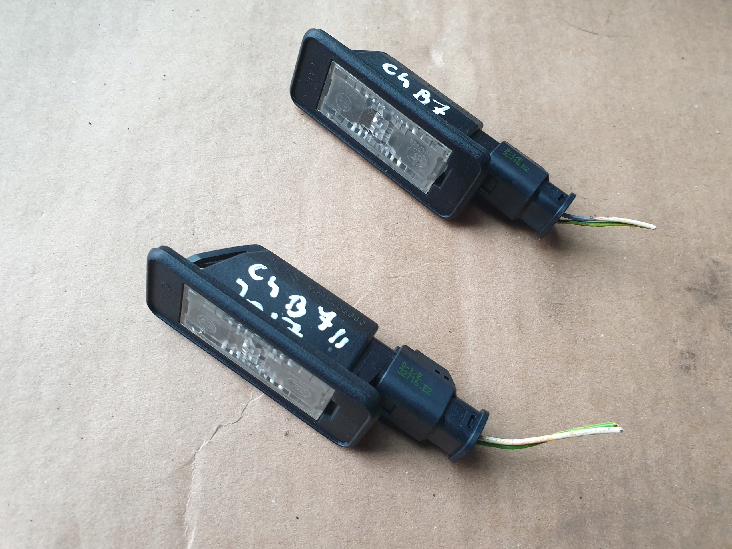 light lighting signs CITROEN C4 B7 II 2010-2018 9682403680