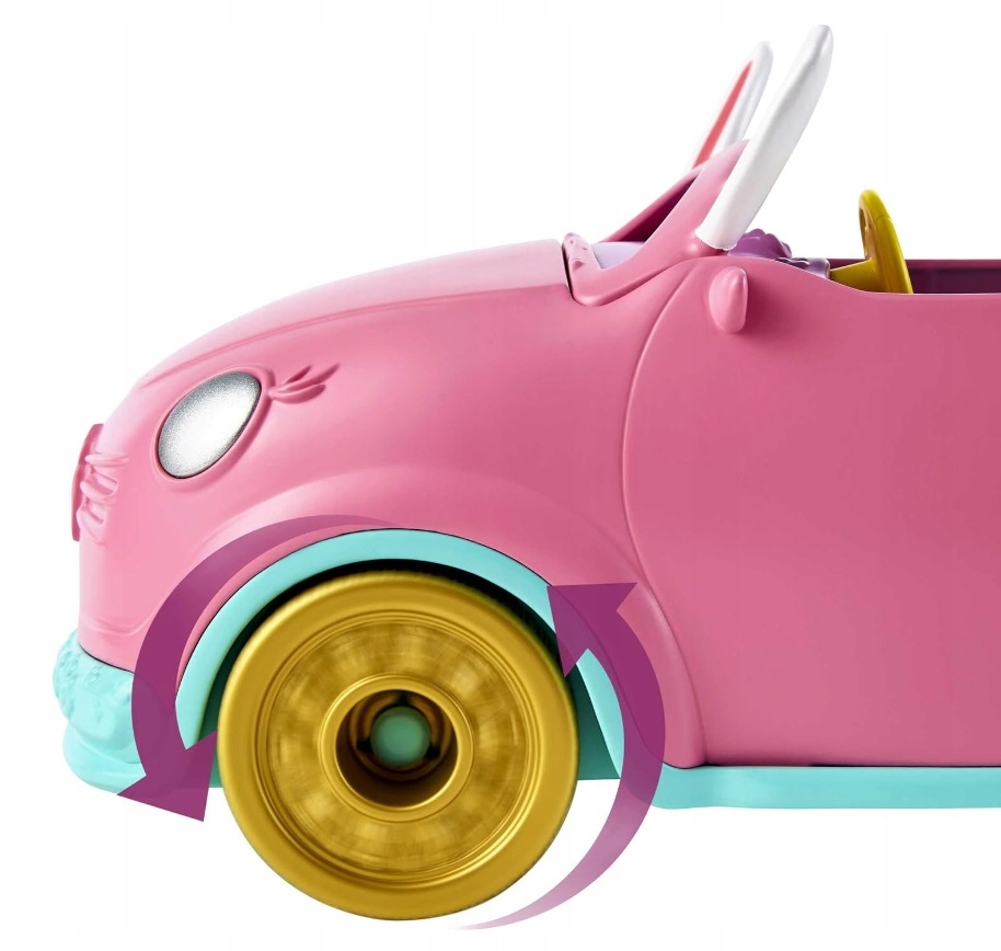 ENCHANTIMALS ZESTAW KRÓLICZKOWÓZ Z LALKĄ BREE BUNNY I KRÓLIKIEM TWIST HCF85 Marka Enchantimals