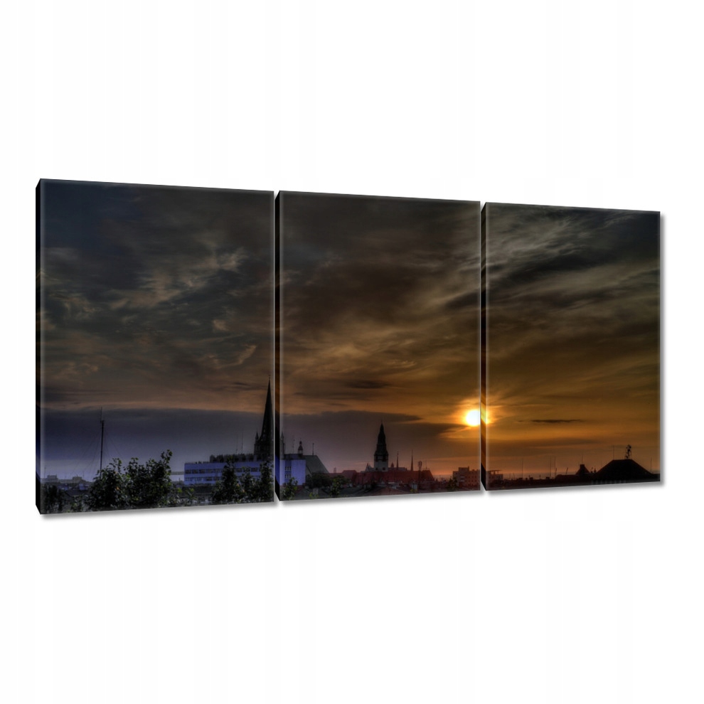 

Obrazy 120x60 Słońce zachodzi Horyzont