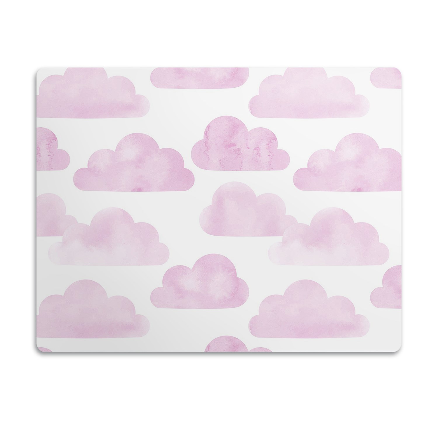 Levně Pro psa a kočku podložka pod misky Růžové mraky 90x60