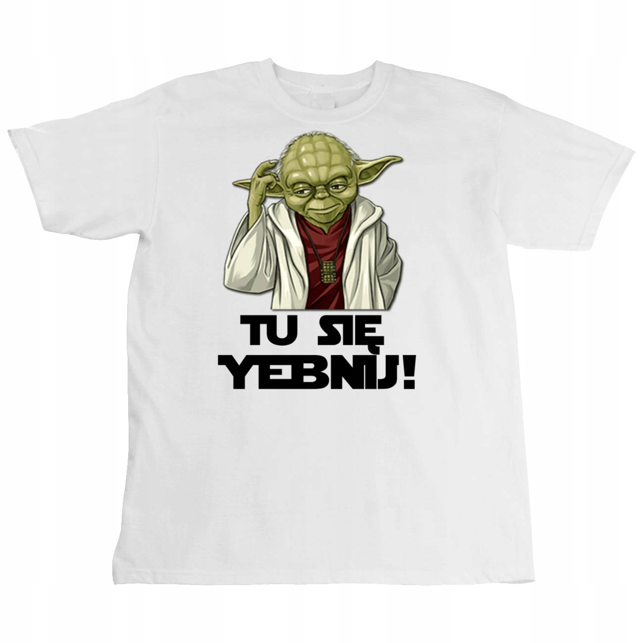 T-Shirt KOSZULKA STAR WARS ŚMIESZNE YODA XXL 0642 Marka JHK
