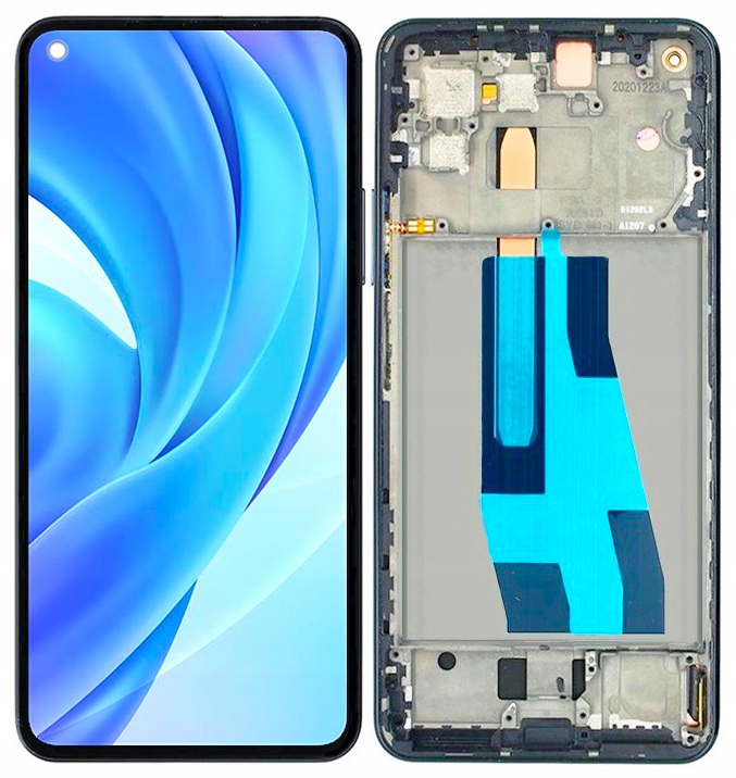 Oled displej pro Xiaomi Mi 11 Lite LCD displej Rámeček