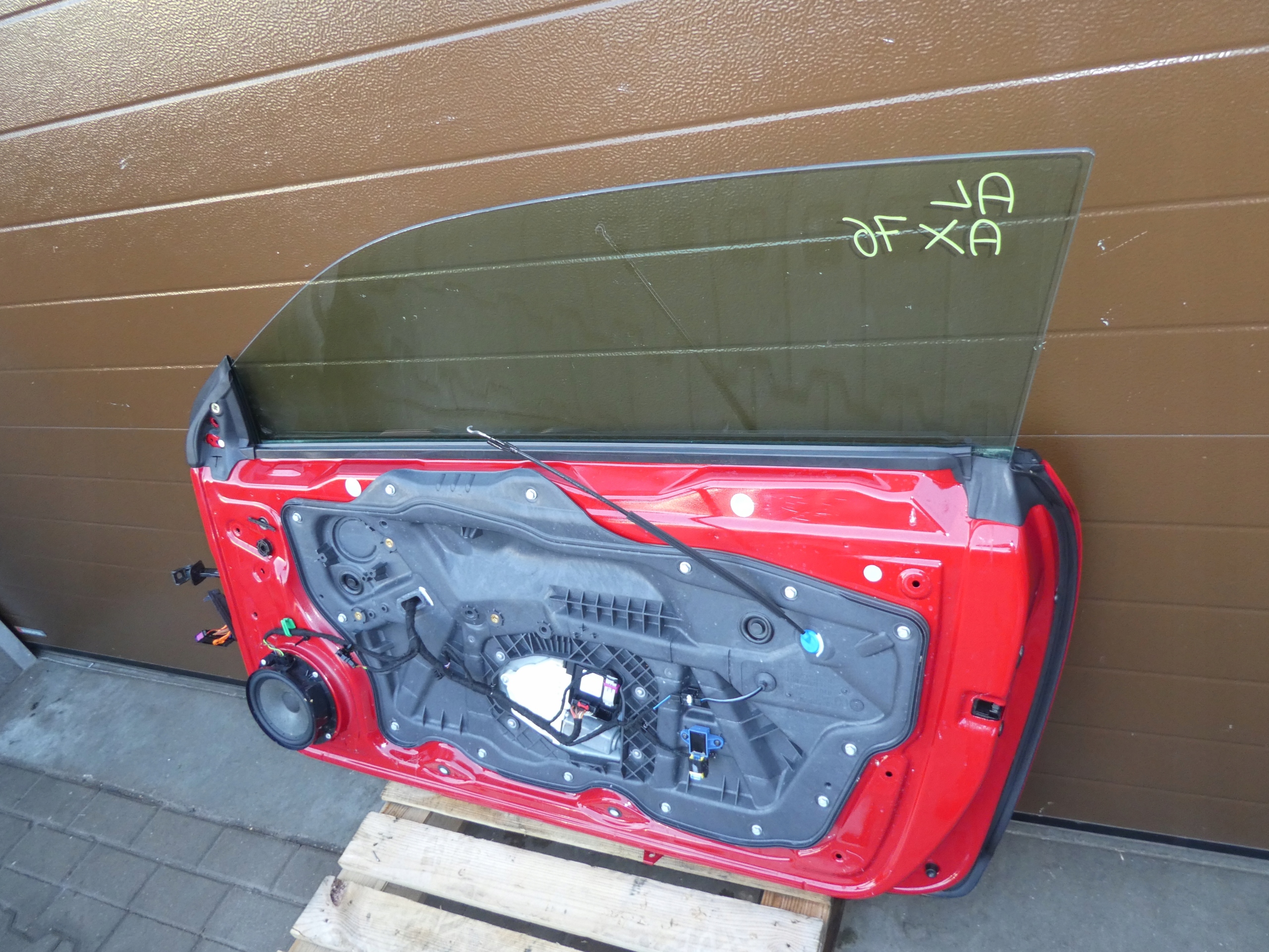 Tür rechts vorne komplet VW SCIROCCO rote