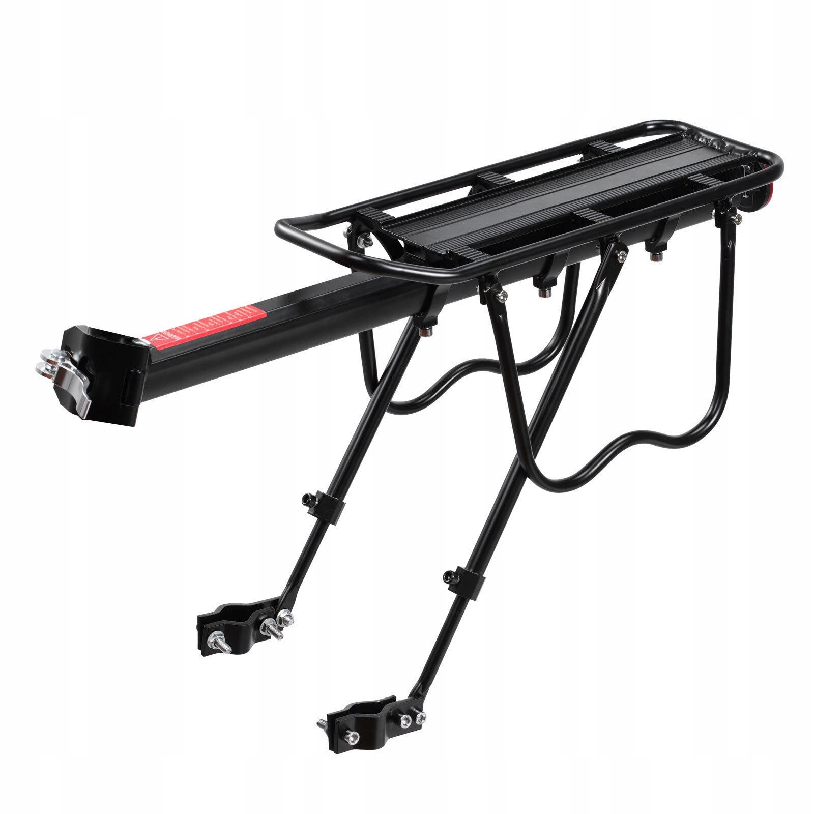 BAGAŻNIK ROWEROWY TYLNY ALUMINIUM UNIWERSALNY 50KG