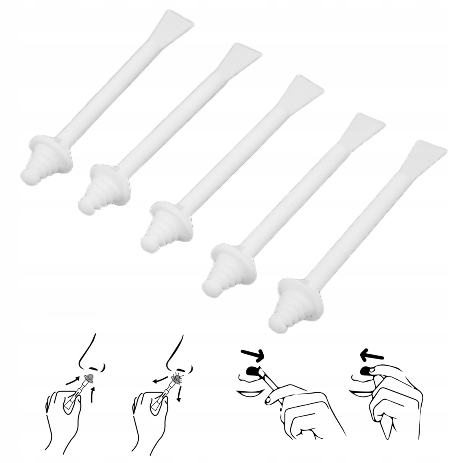 PATYCZKI DO DEPILACJI NOSA APLIKATOR WOSKU Stan opakowania oryginalne