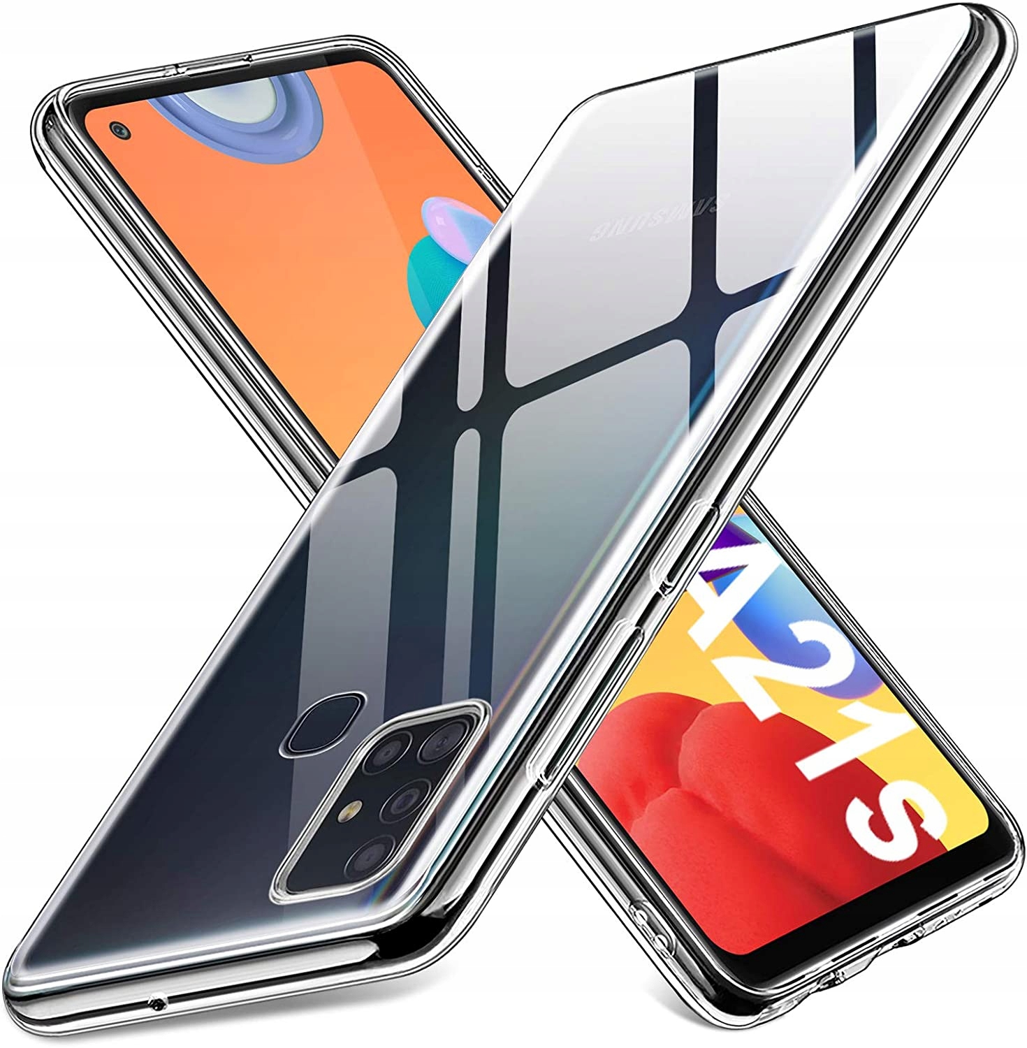 ETUI do SAMSUNG A21s 2MM PRZEZROCZYSTE SLIM, SZKŁO