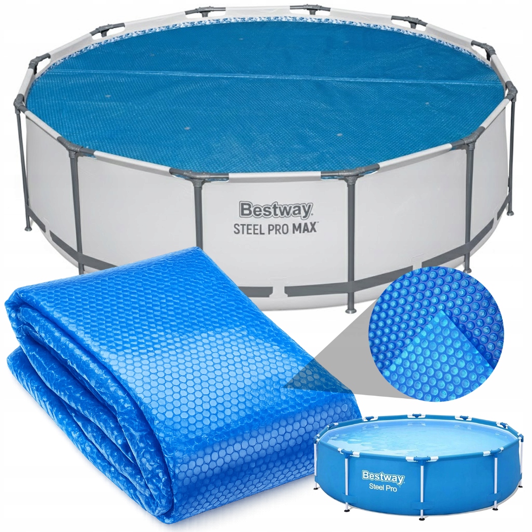 Silný Krycí Plachta Solární Bazénové Bublinkové Rohože Je Vhodný Pro Bazén Bestway 56418