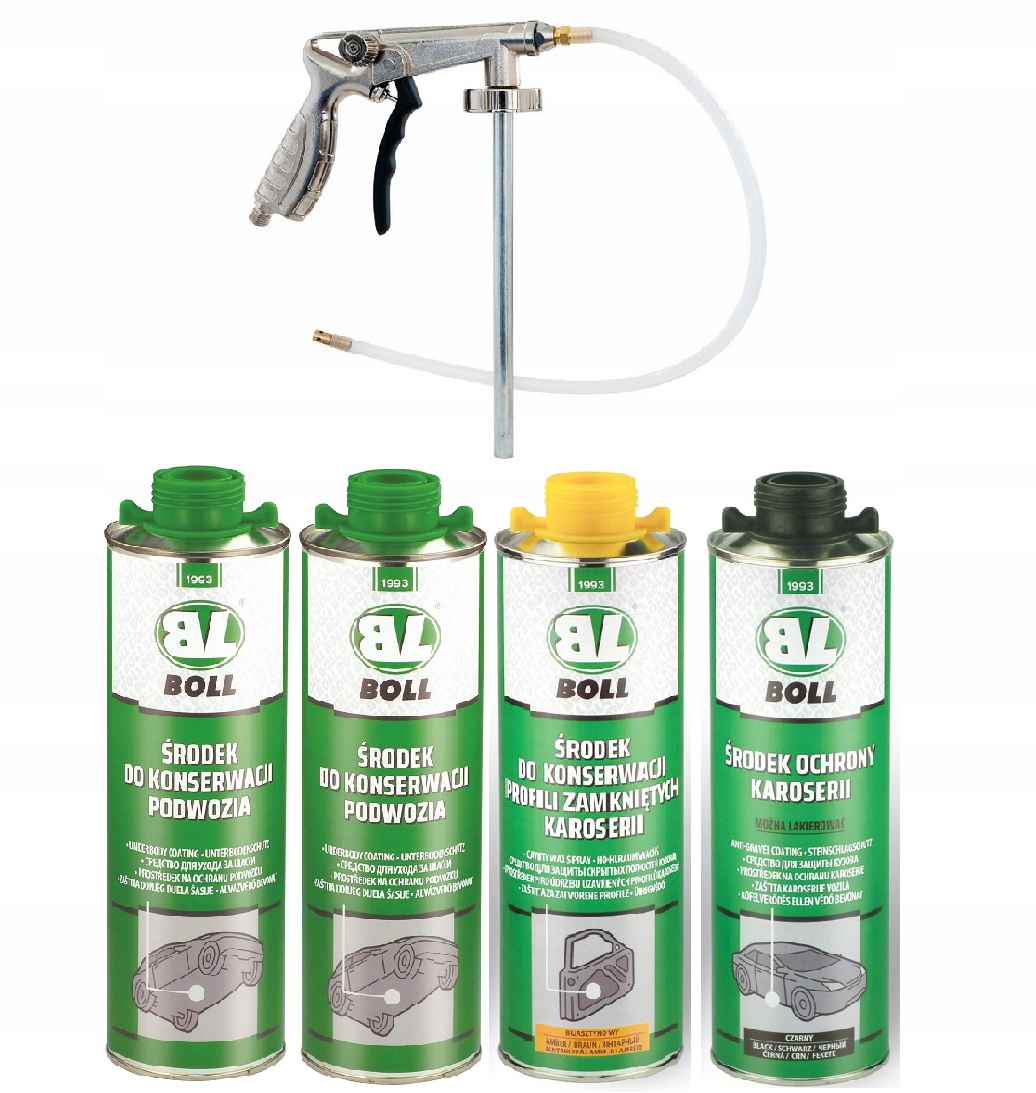 ZESTAW BOLL PODWOZIE PROFIL KAROSERIA PISTOLET