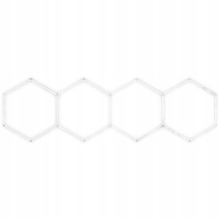 Lampa Plaster Miodu 324x97CM 145W Hexagon 4HEX 6500K Detailing 564