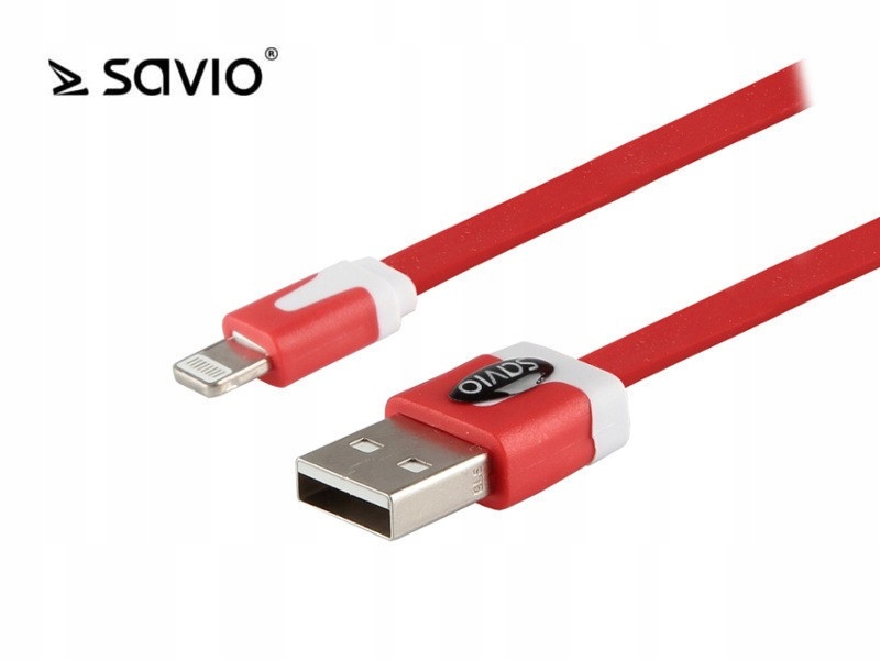Kabel USB - Apple Lightning Savio 1 m Marka Savio